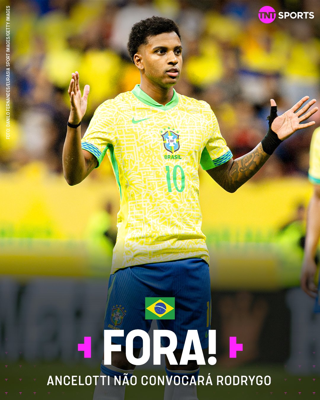 开云体育-TNT体育：罗德里戈无缘最新一期巴西国家队大名单