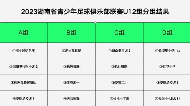 2023年湖南省青少年足球俱乐部联赛火热开赛