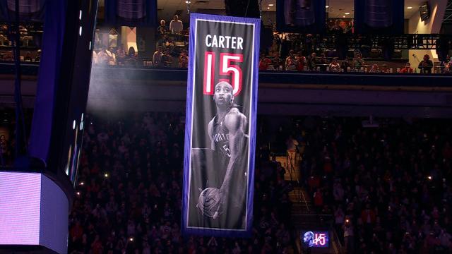 官方入口-动情落泪、奋力嘶吼！卡特球衣退役之夜尽情宣泄